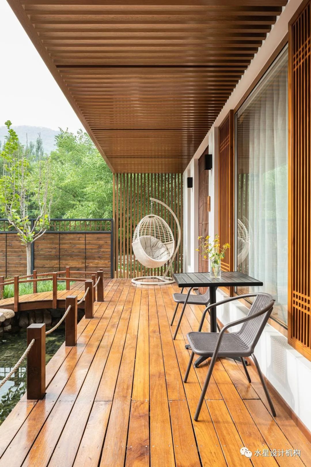 听水山房 · 原木日式禅意民宿设计典范丨中国北京-16