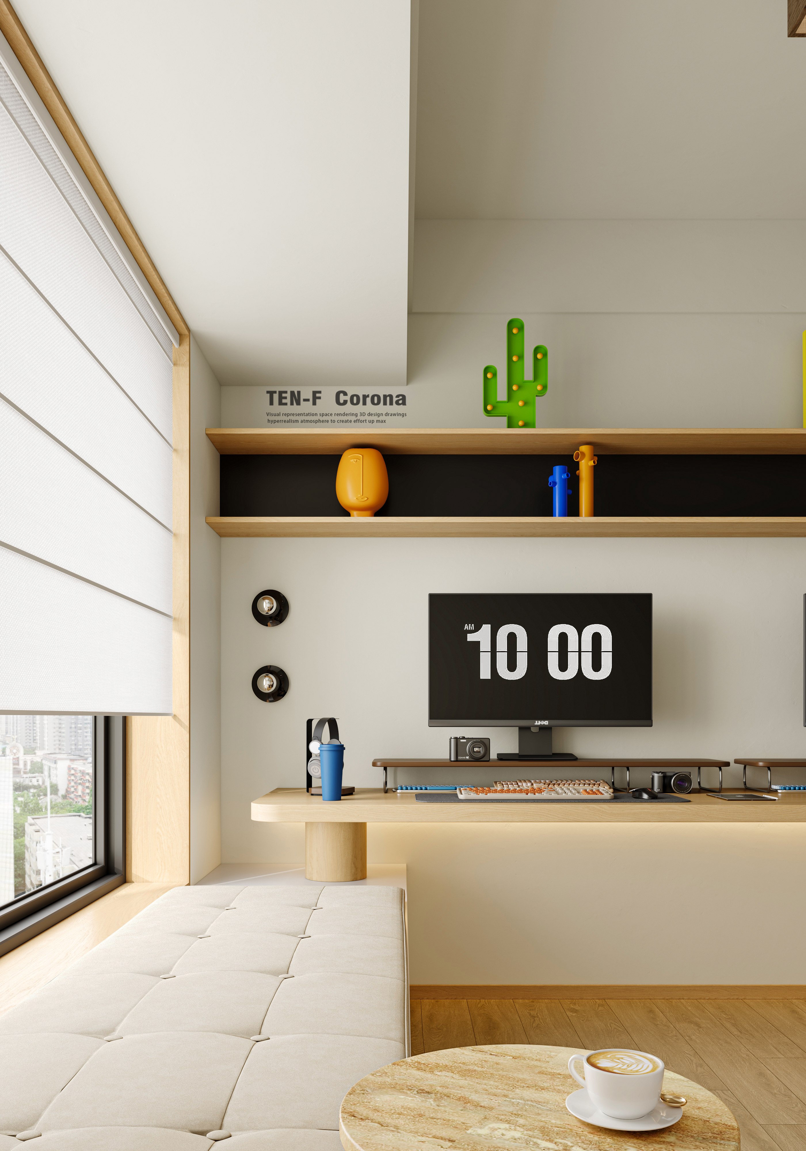 原木风住宅 电竞房-3