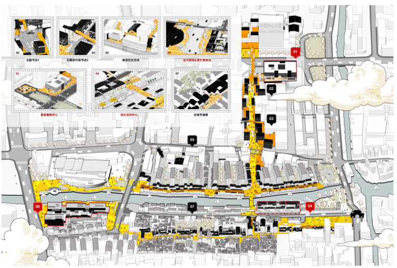 重大毕设“佛系”参赛意外斩获2024年人居环境设计学年奖银奖！“城市针灸+空间叙事”整合空间串联城市！一键唤醒城市脉搏-72
