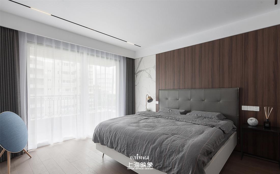 极简黑白灰,不锈钢与岩板的完美融合丨河马装饰-35