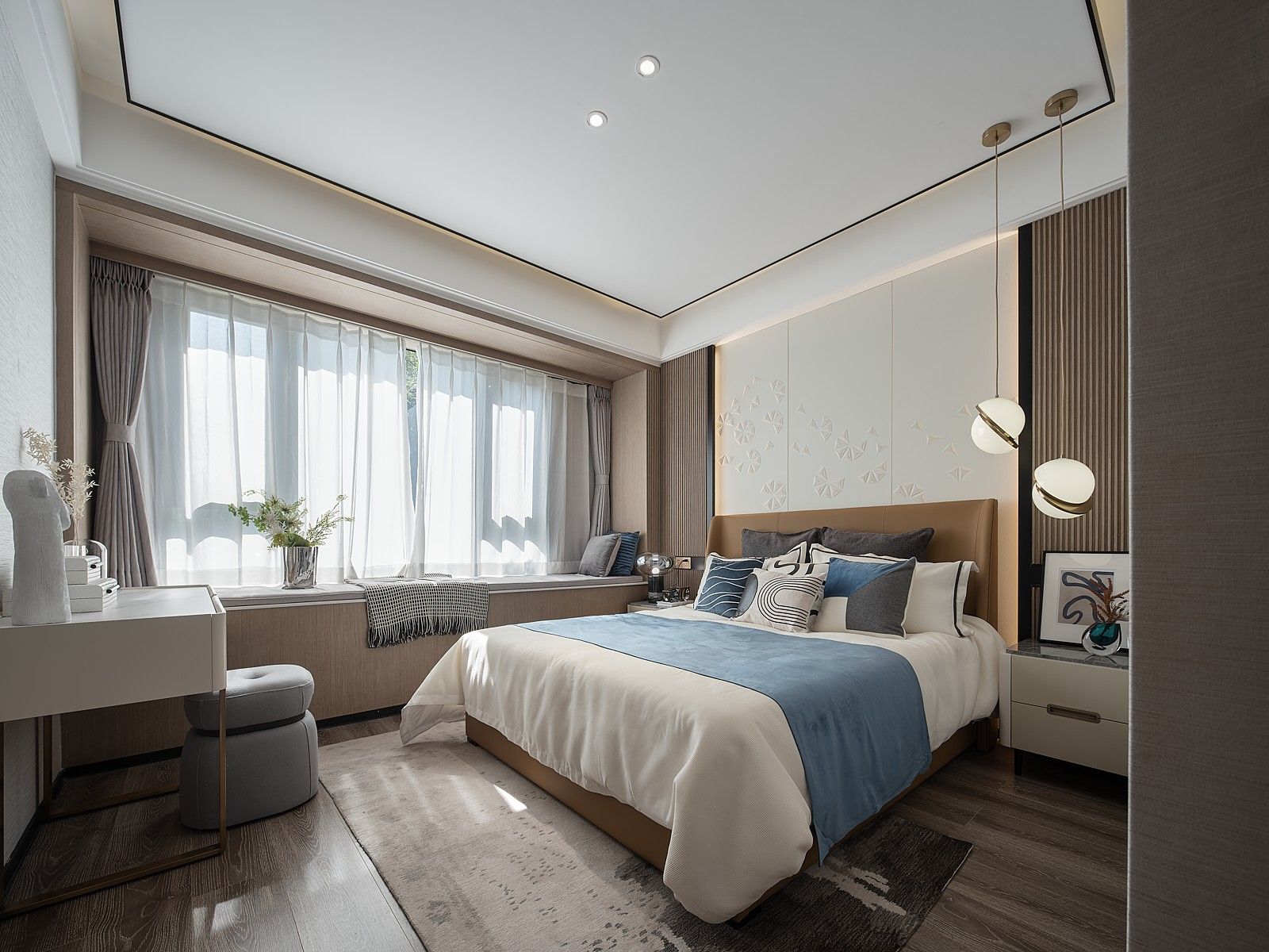 现代轻奢丨中国焦作丨运成设计-26