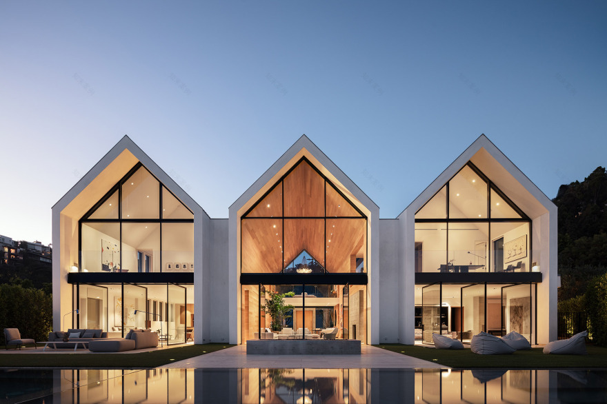 带有悬挑泳池的住宅,洛杉矶 / Standard Architecture-95