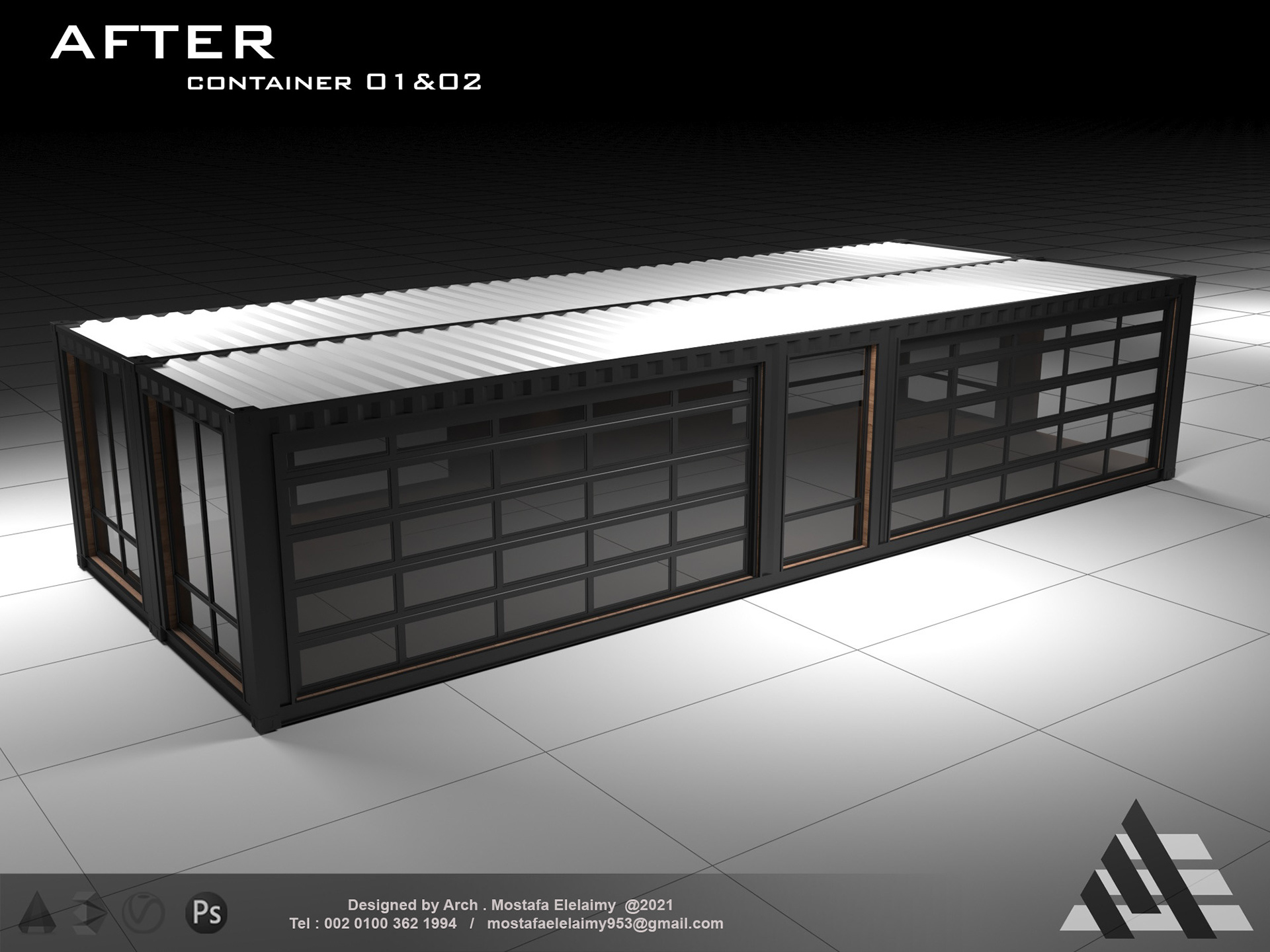 海运集装箱房屋丨美国丨MOSTAFA ELELAIMY-10