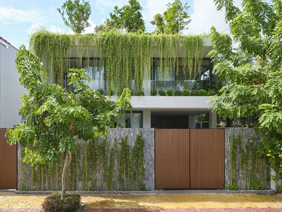 绿意盎然的三层别墅 | 和谐自然的生活空间-3