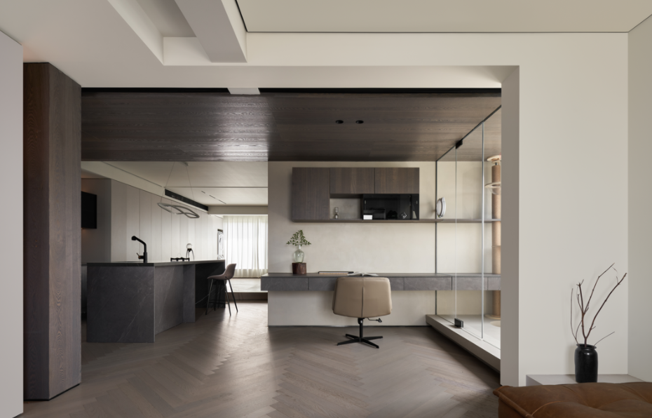 现代极简平层 · 西安语文老师的舒适之家丨中国西安-15