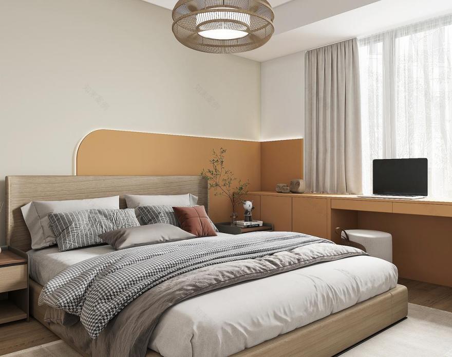 日式原木与白的暖风徐徐之家-17