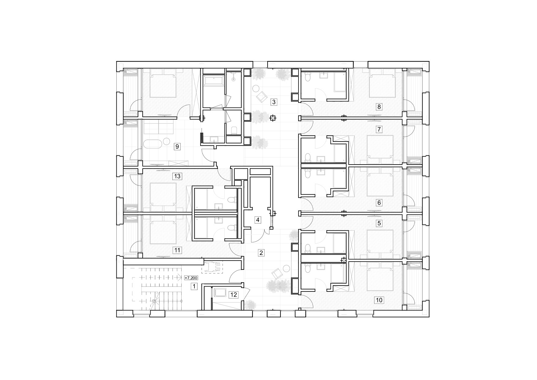 Sukhum 小型酒店丨KASARCHITECTS-13
