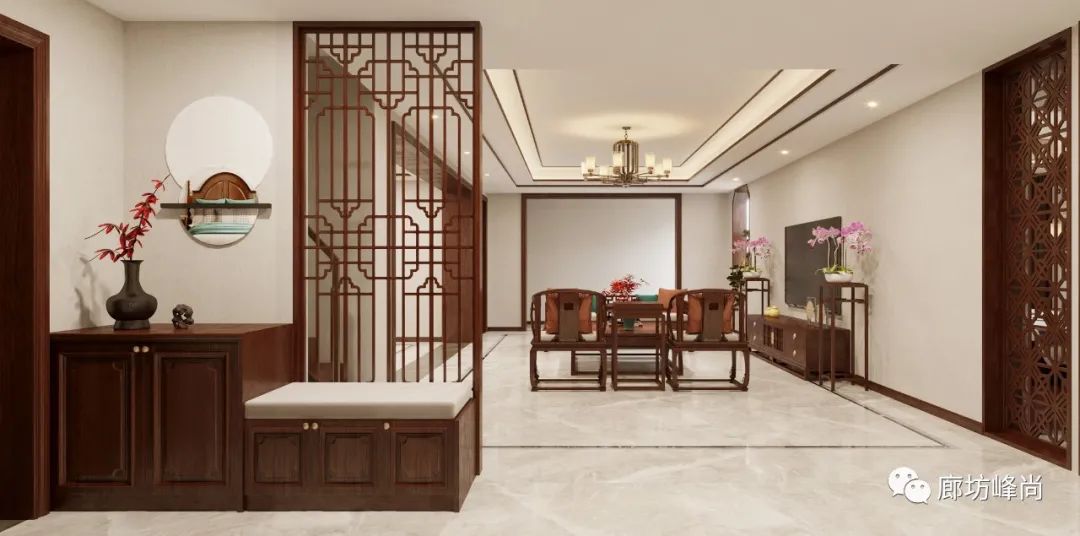 峰尚装饰新中式案例-13