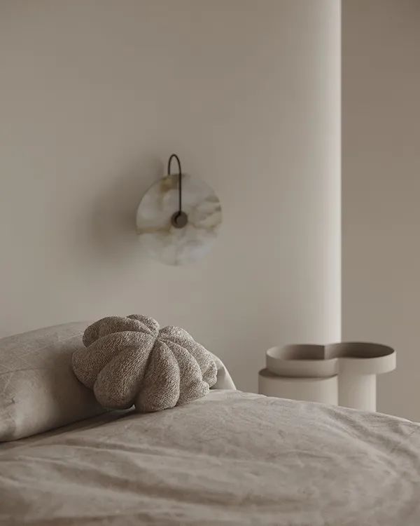 暖色调原木系奶油风极简设计丨HPISD-57