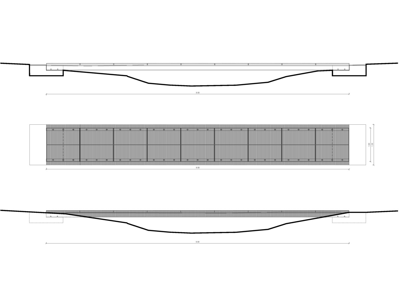 法国 Tasso 步行桥丨Orma Architettura-35