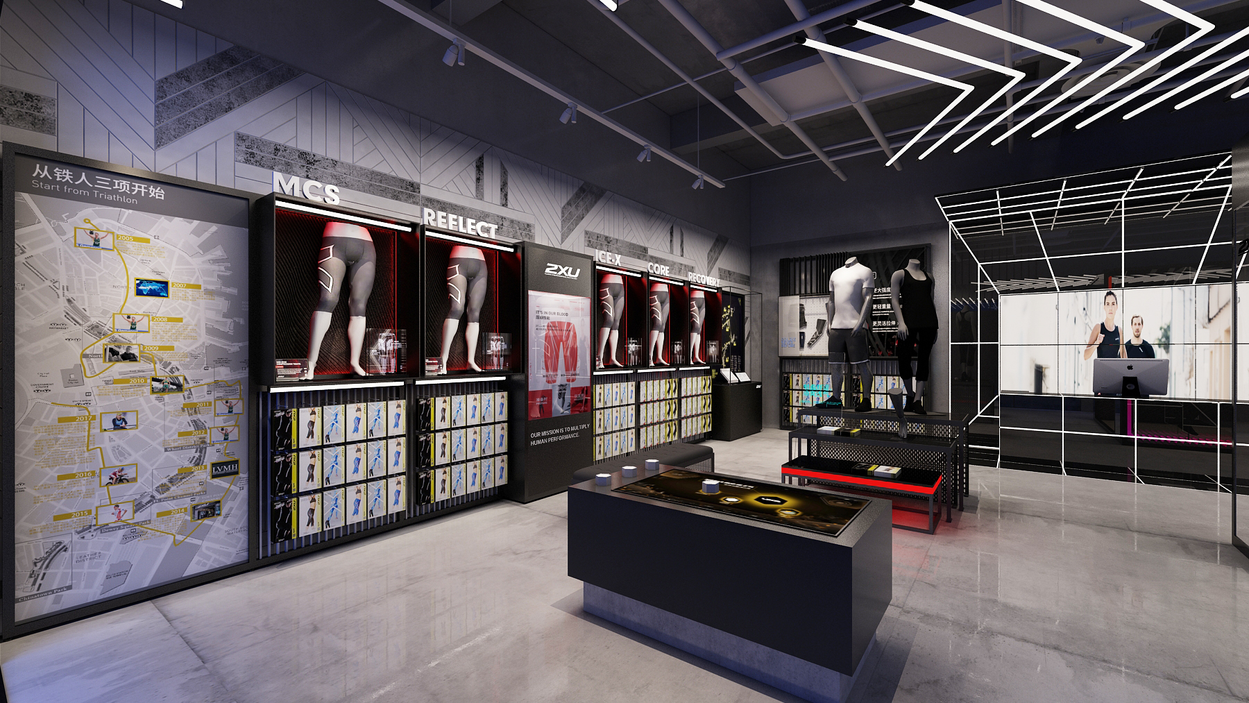 2XU｜体验店新零售设计丨中国上海-6