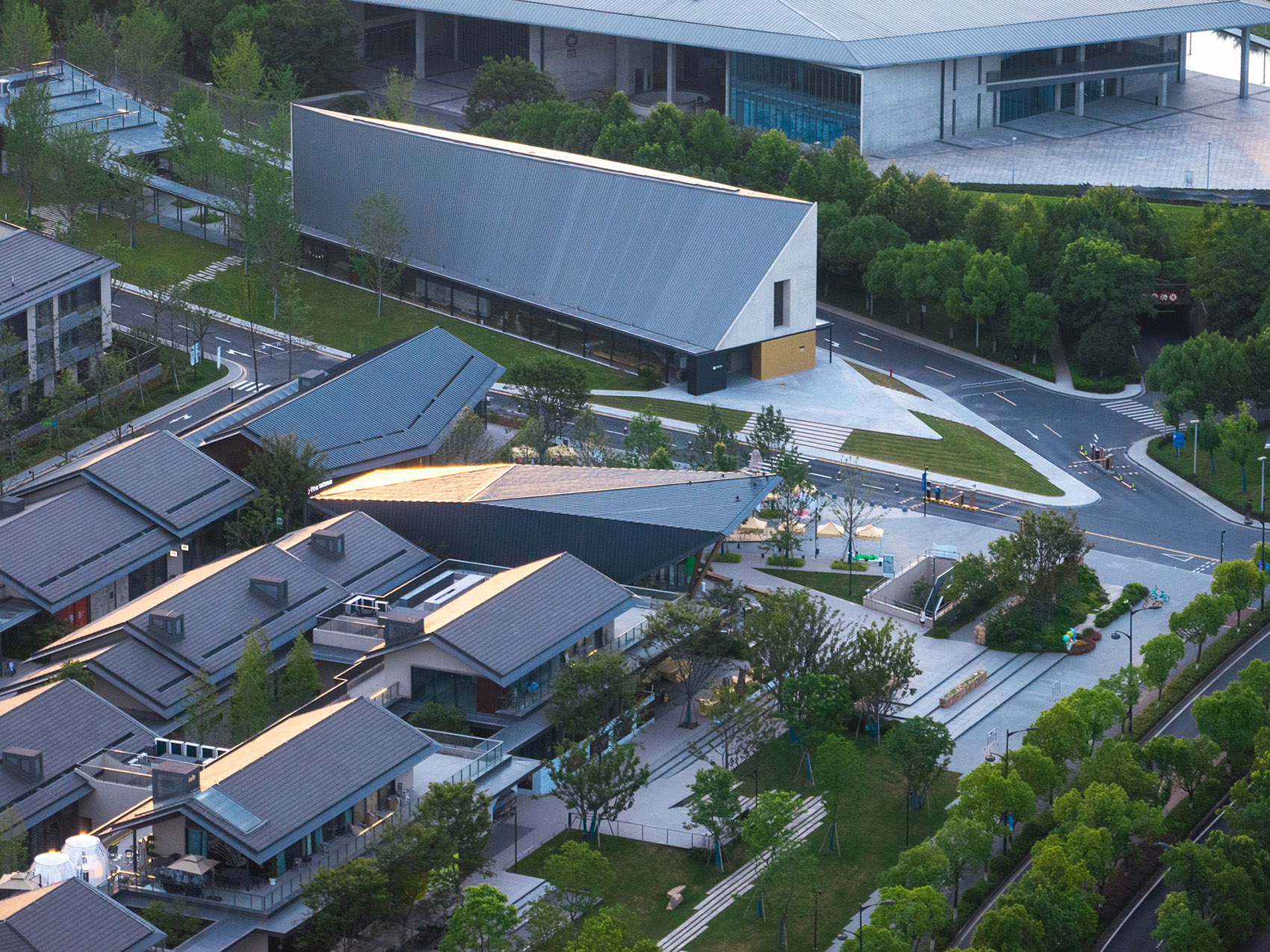 玉鸟集商业街丨中国杭州丨青墨设计-28