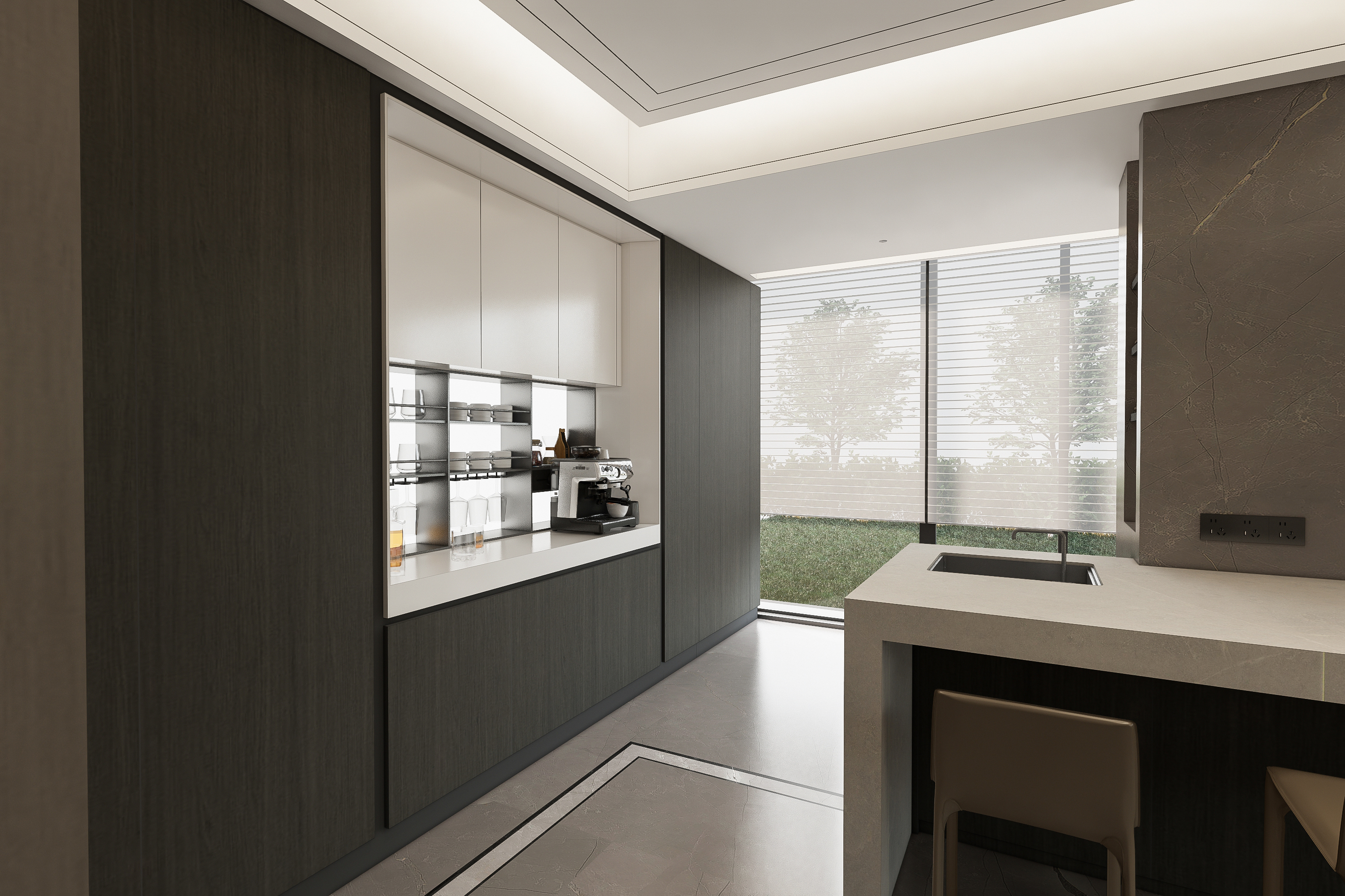 平层住宅设计改造/ENS渲染-13