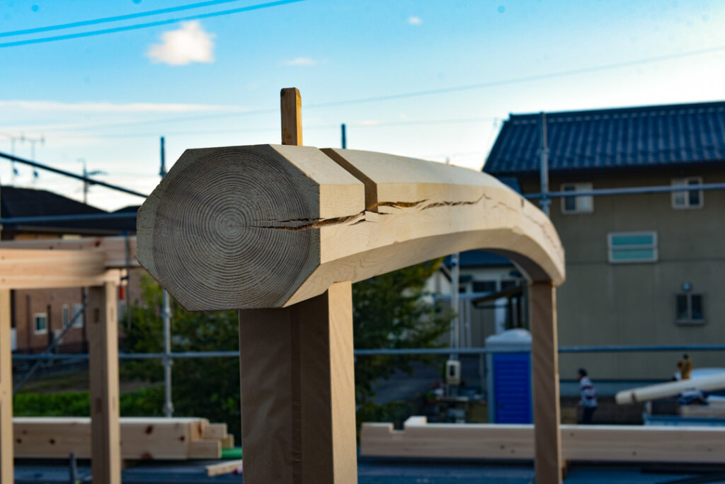 根の上の石場建て８　建前丨水野设计室-39