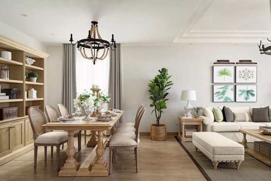 昆明万科太阳山D户型别墅(栖云11·B)样板房-9