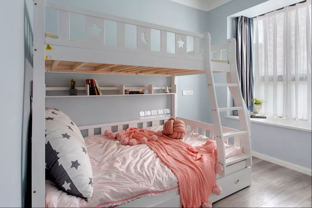 清新北欧混搭，63㎡小户型玩转空间魔法-61