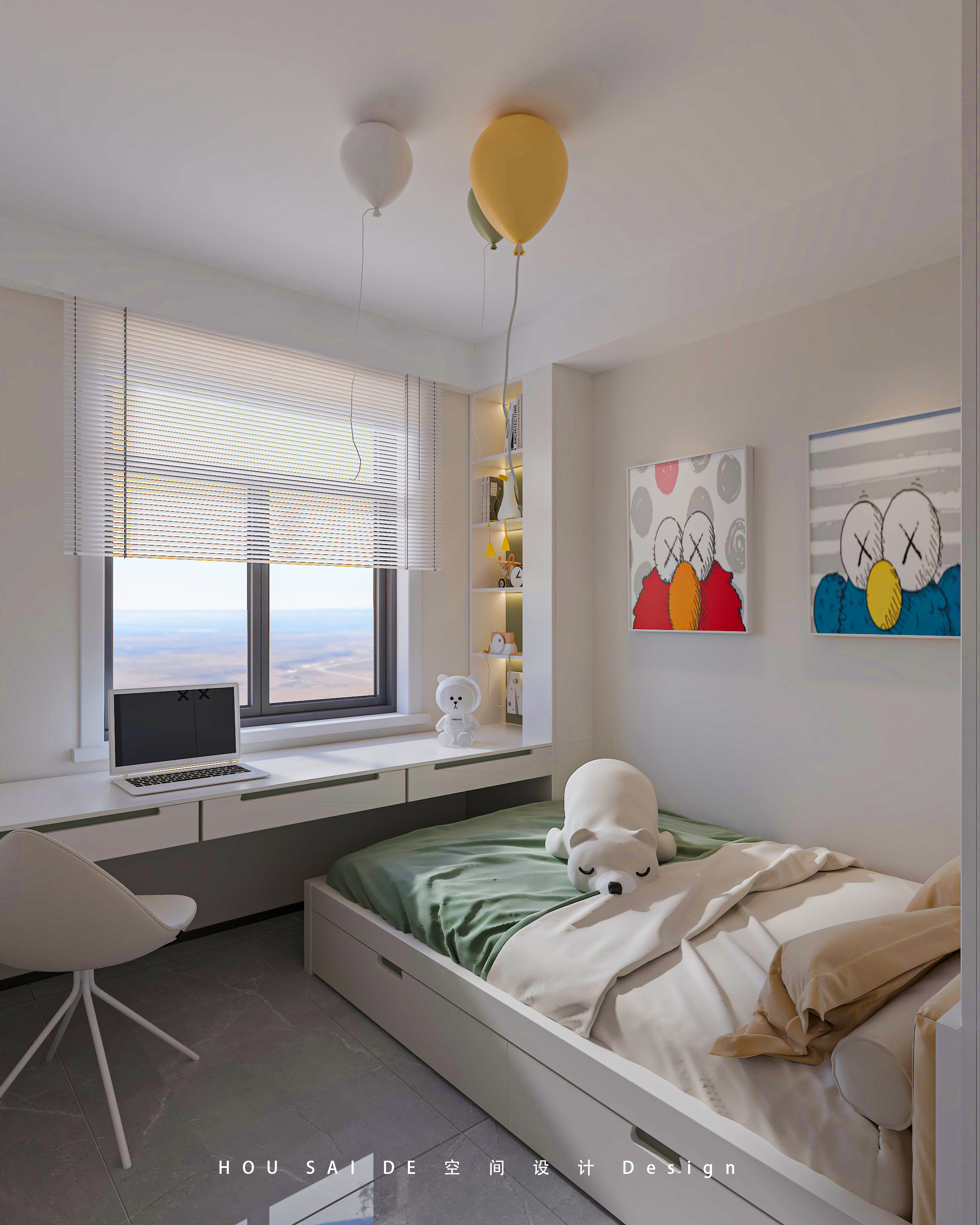 现代极简风格室内设计丨中国河北丨HSD 空间设计-14