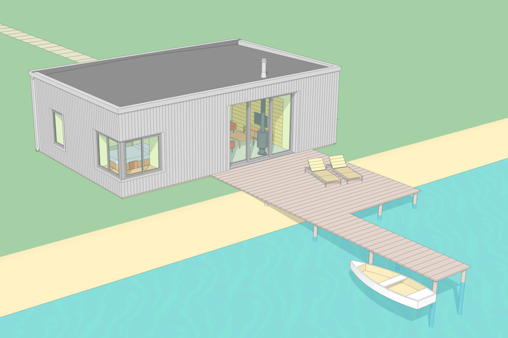 海边度假屋设计案例-6