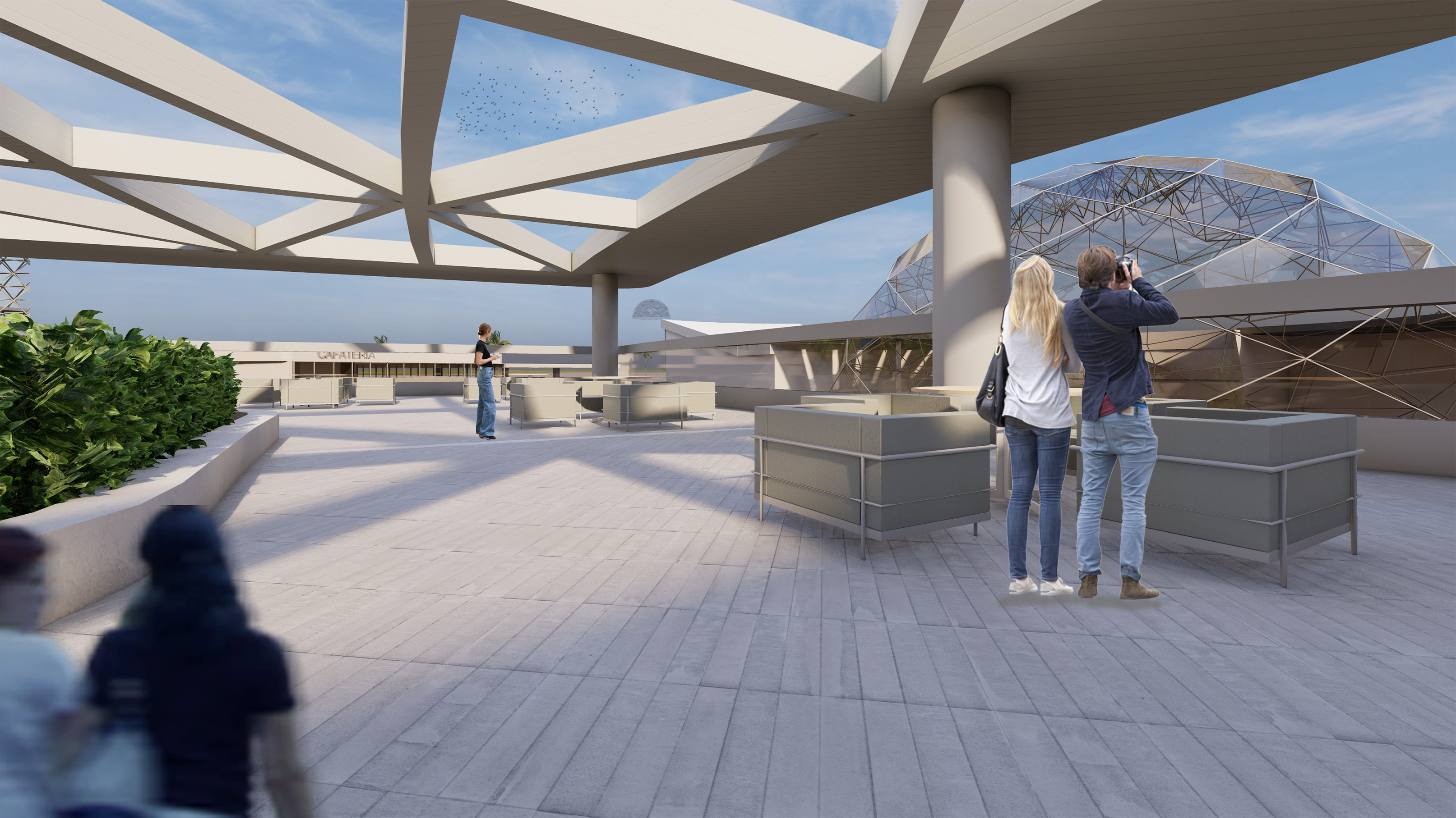 CENTRO 研究与展览中心丨开罗大学工程学院建筑系-17