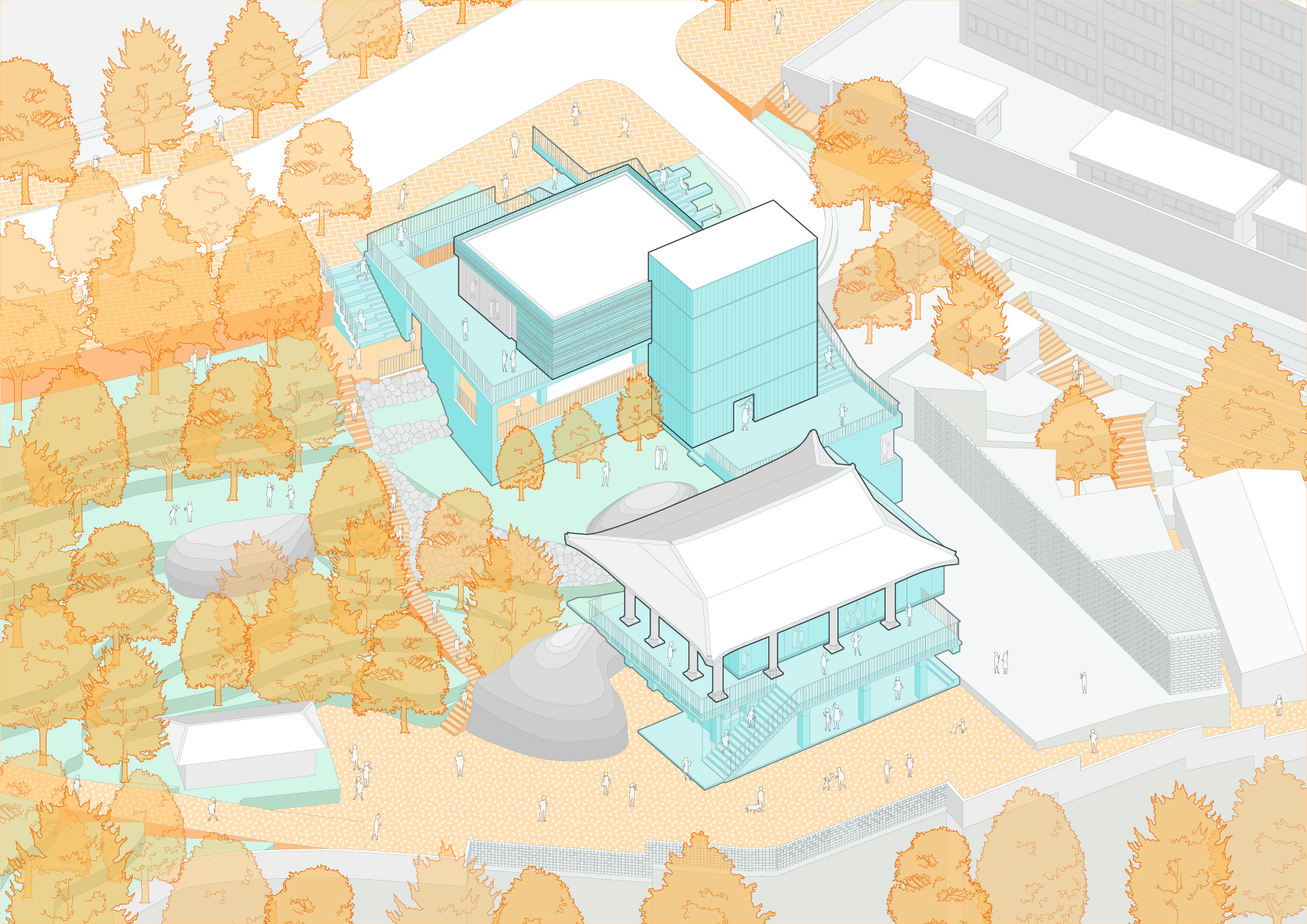 烈岩斋图书馆丨韩国首尔丨Emersys-20
