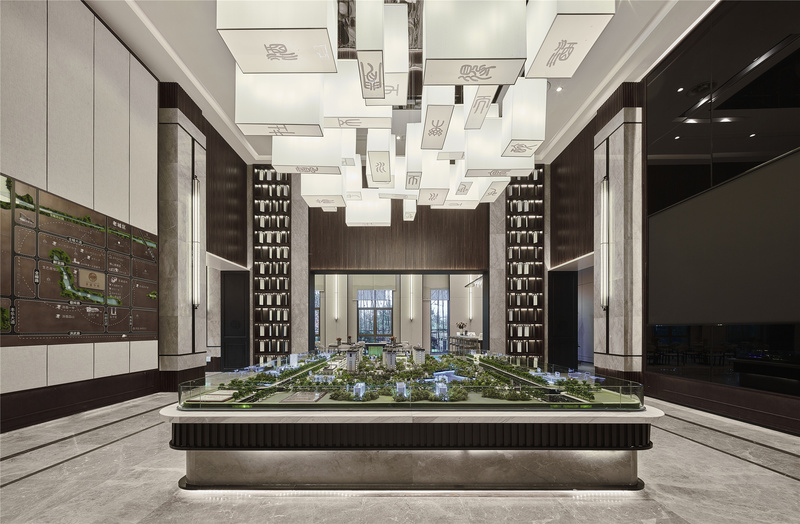 滁州荣盛华府售楼处“天圆地方”-35