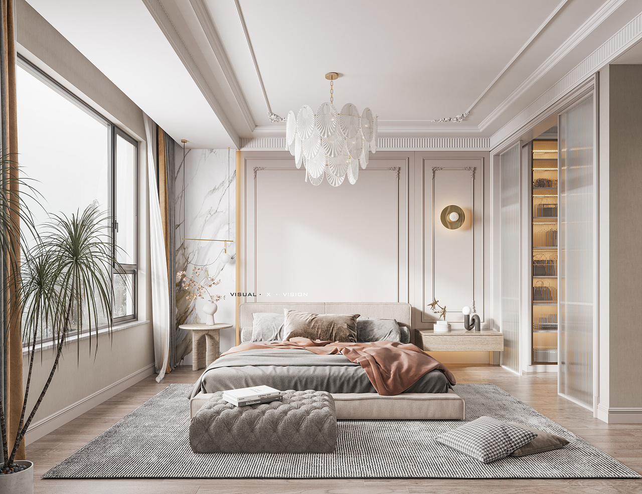 现代法式浪漫满屋丨法国巴黎丨知名设计师-16