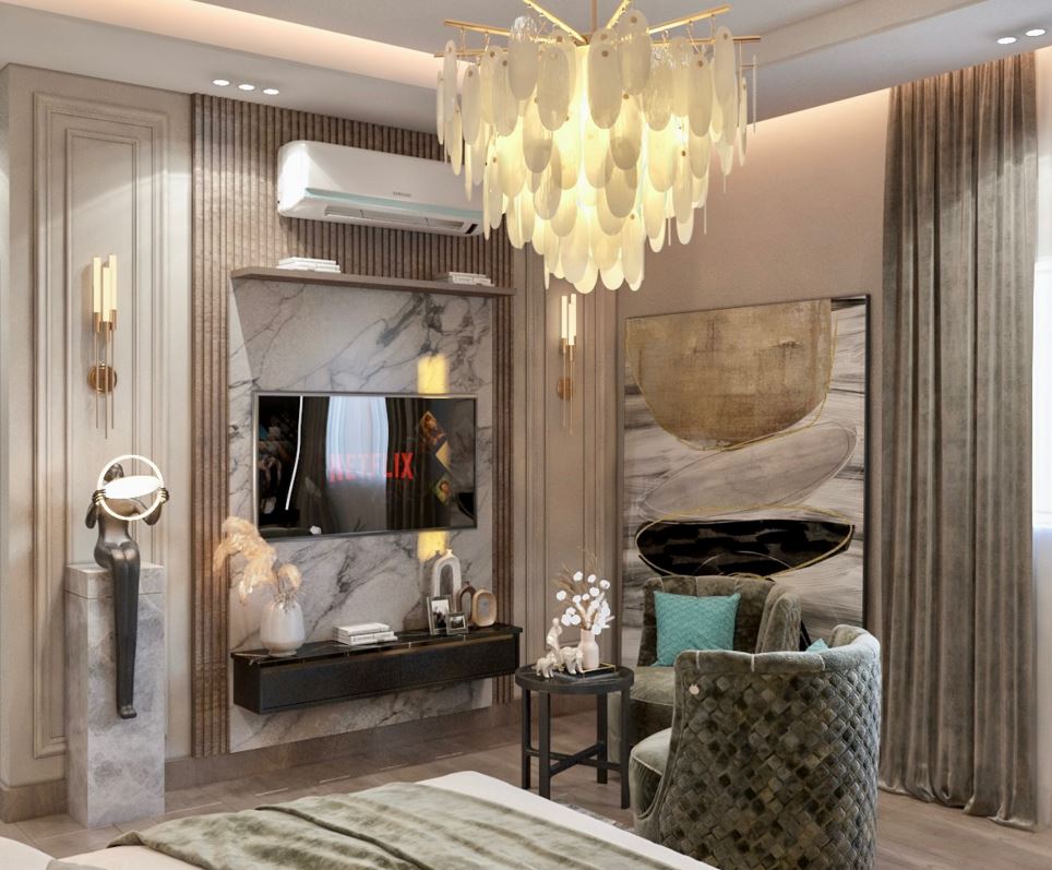 Shop Drawing For NeoClassic Master Bedroom-7