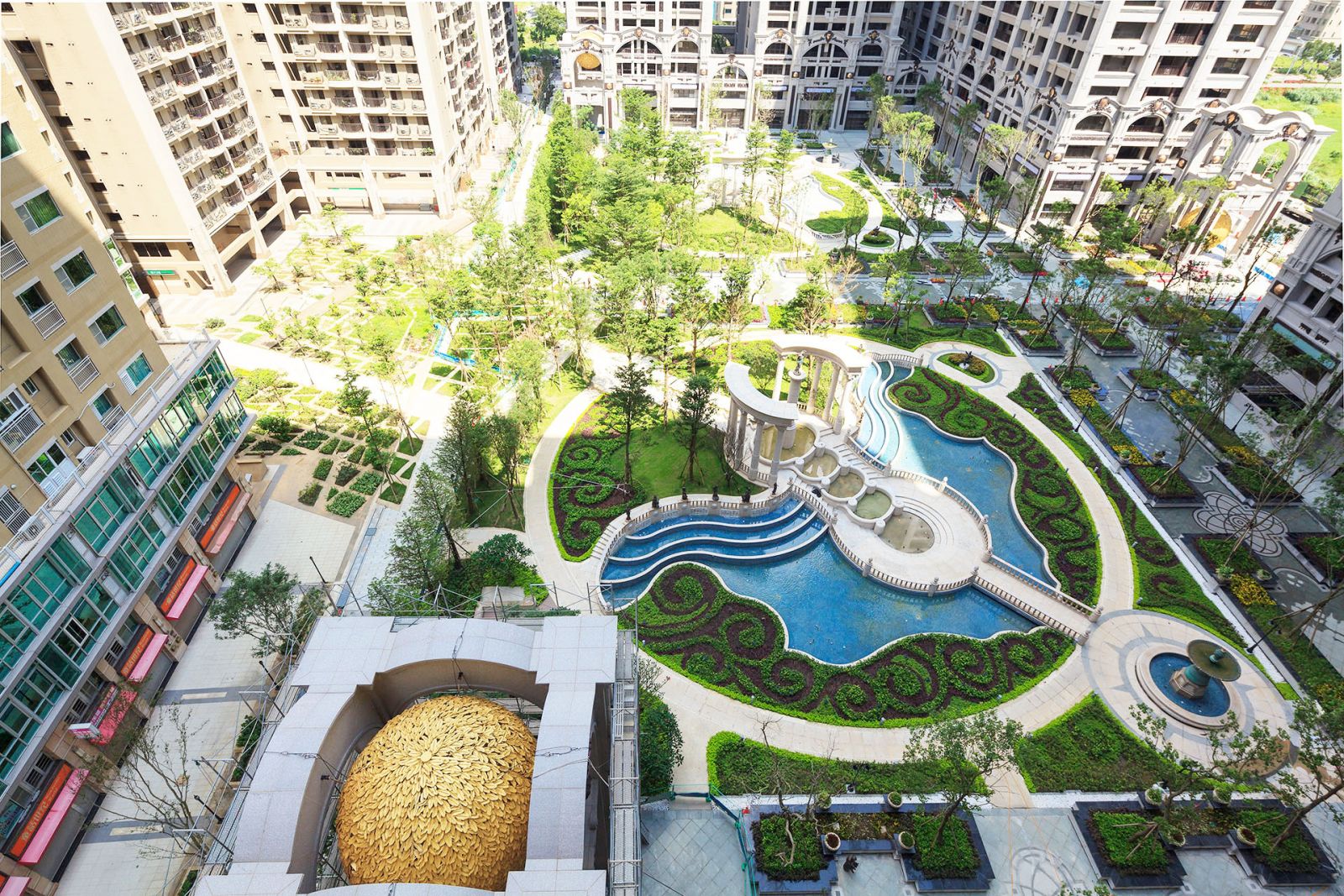 「國家首席」中庭住宅景觀設計丨中国台湾丨蕭家福建築師事務所,朱騰惠建築師事務所-3