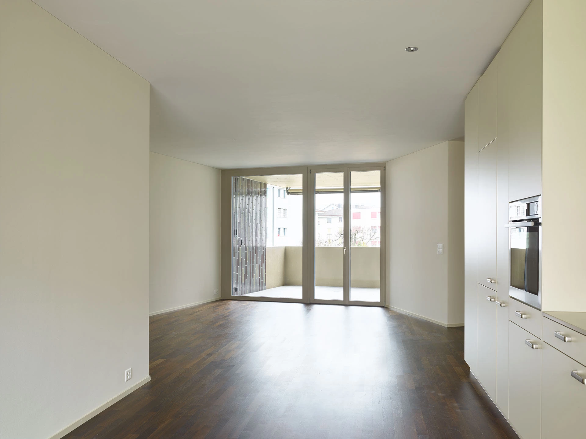 瑞士 Fahrweid 区弧形公寓建筑-26