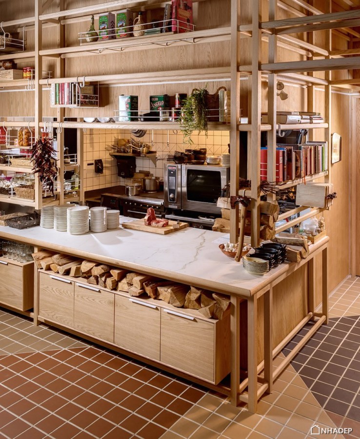 Savio Volpe餐厅丨加拿大温哥华丨Ste Marie,结合Carlo Mollino等三位设计师风格-13