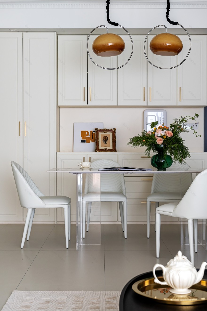 法式奶油风格家丨中国重庆丨琢信装饰-15