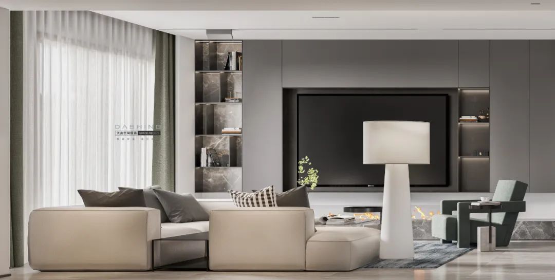 苏州阿卡迪亚 170㎡现代简约家居设计-8