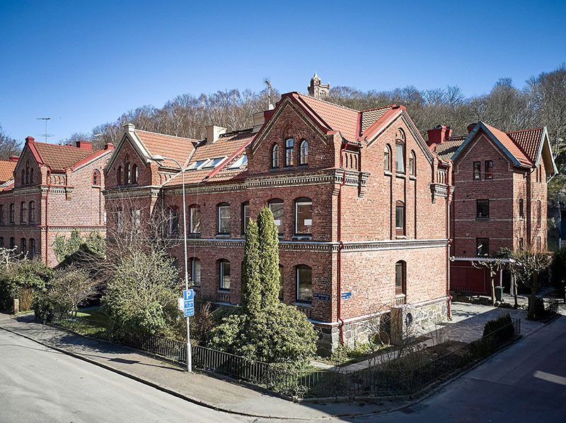 哥德堡 35 平米浪漫公寓,英式红砖建筑内的温馨天地-21