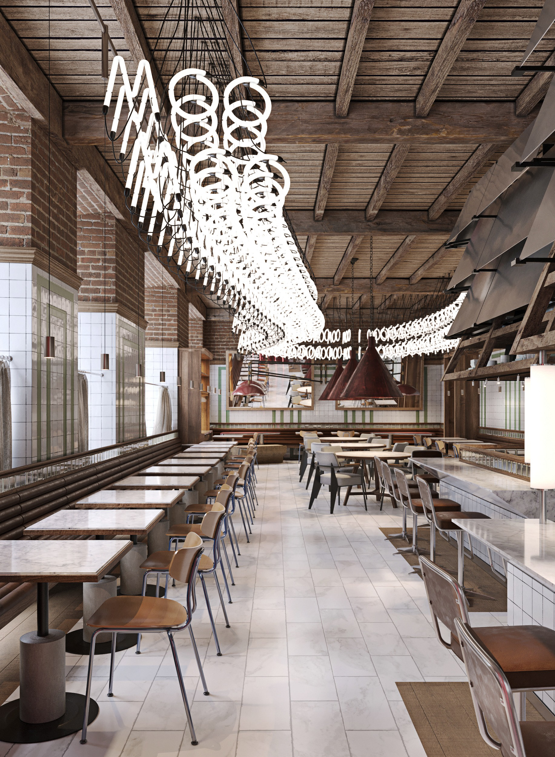 SN024 哞哞餐厅丨俄罗斯圣彼得堡丨SNOB architectural bureau-6