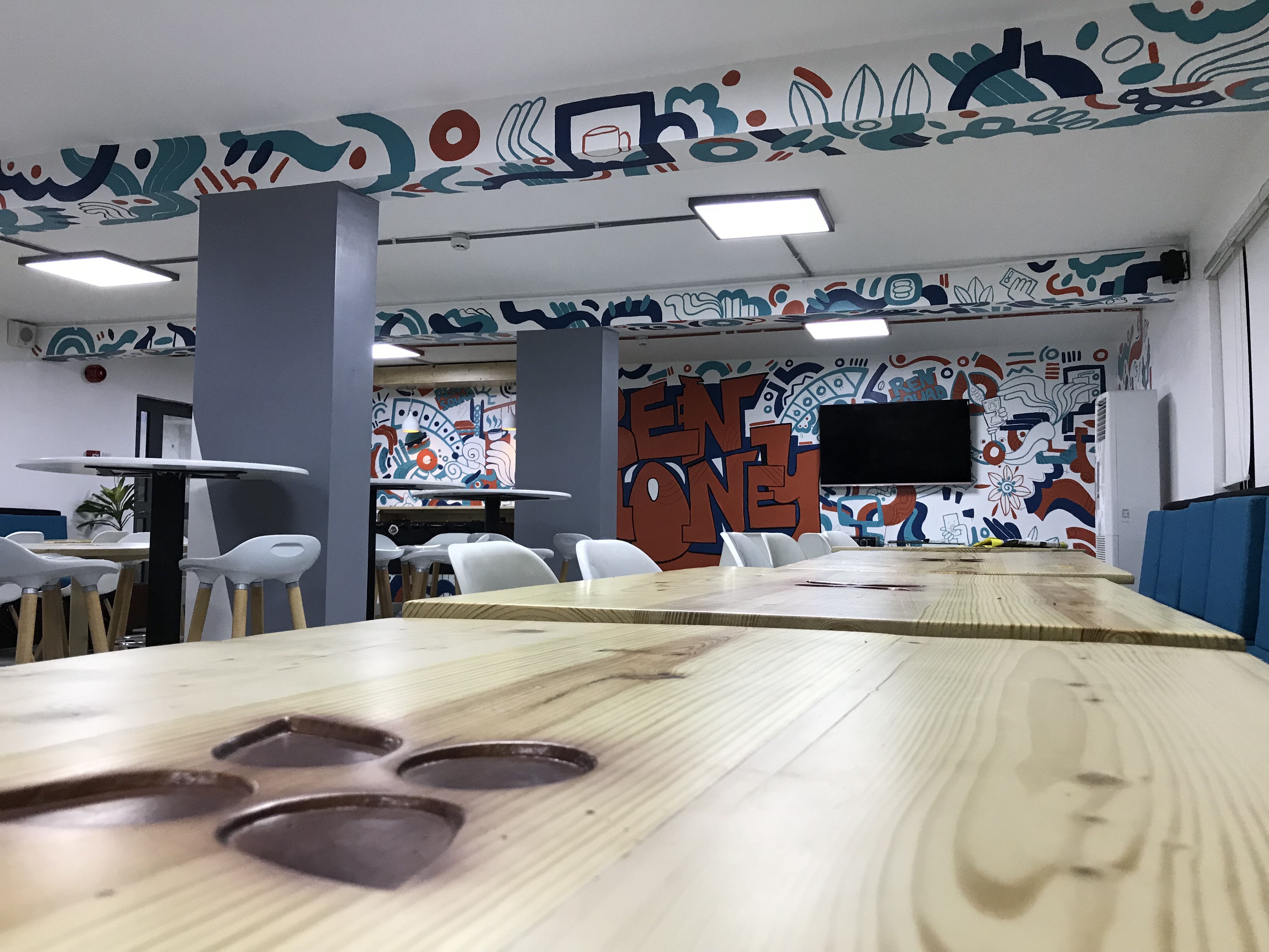 RenmoneyHQ 壁画项目丨尼日利亚丨Spacefinish-7