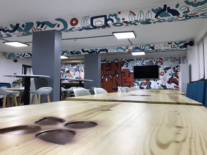 RenmoneyHQ 壁画项目丨尼日利亚丨Spacefinish-7