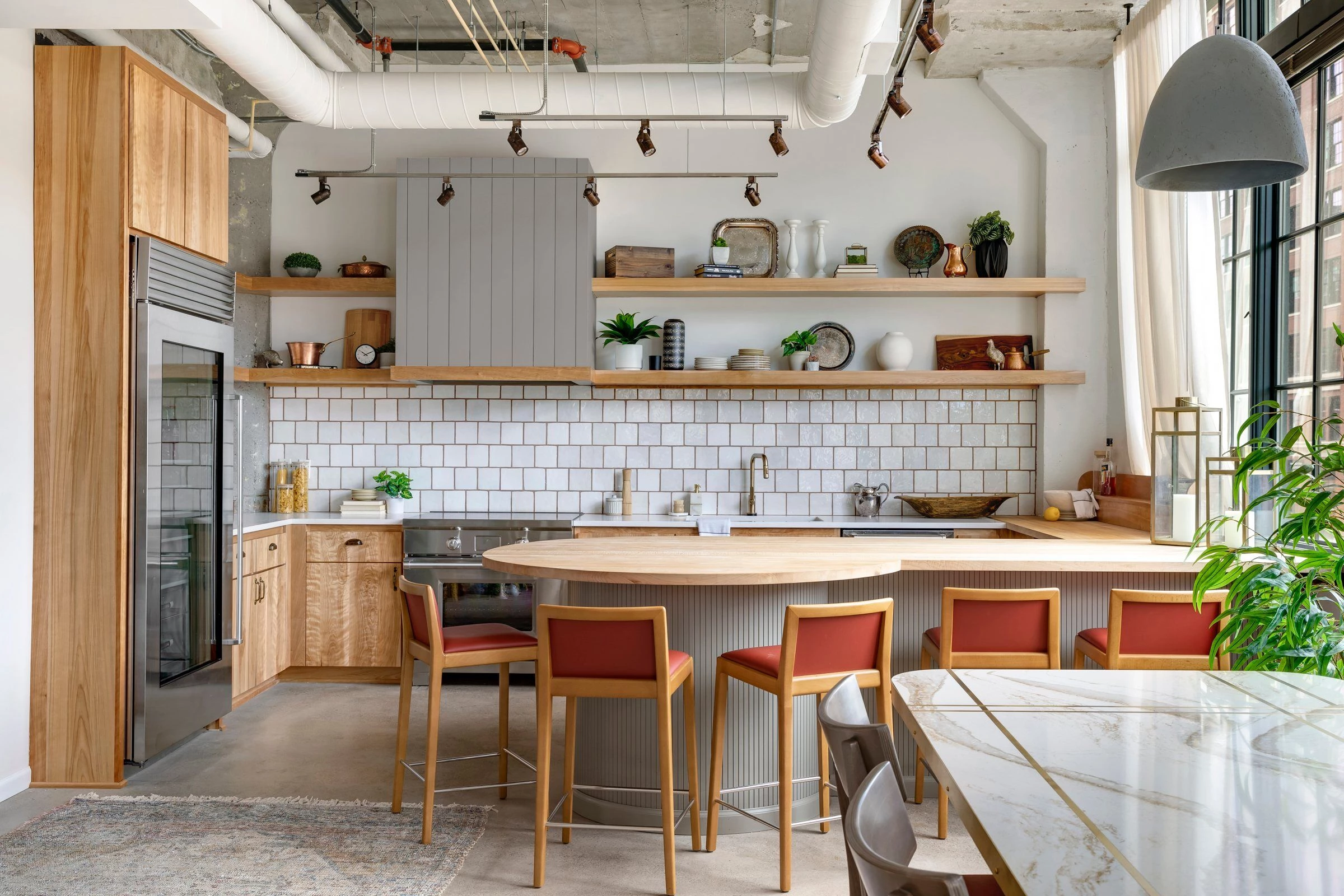 美国明尼阿波利斯 700 平方英尺公寓私人餐厅设计丨Studio Grey-16