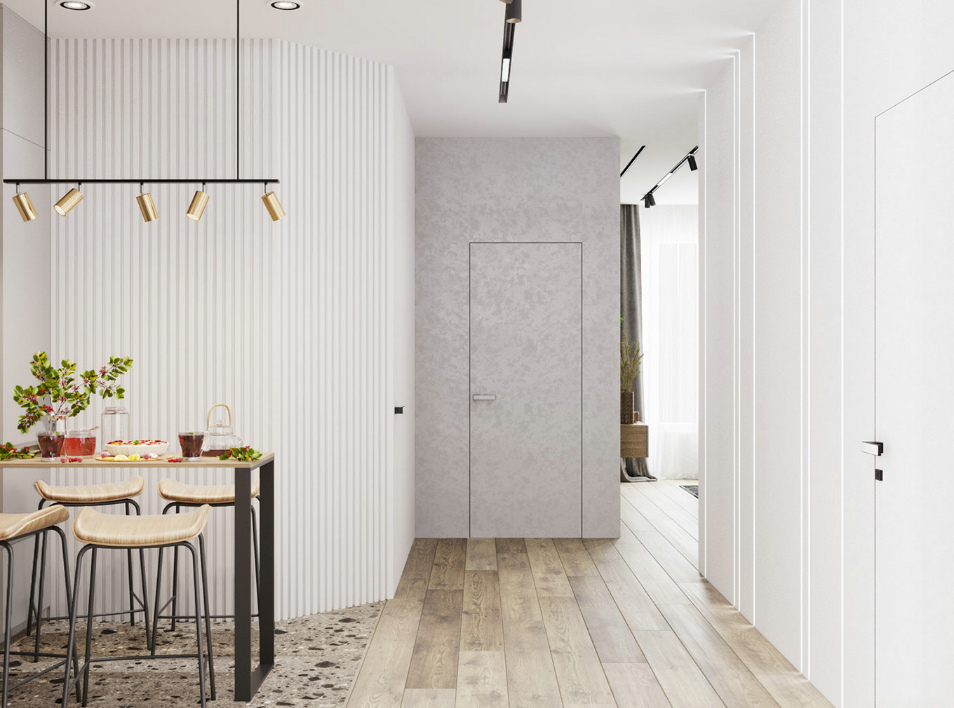 淡紫色系家装，温馨清新的室内设计佳作-10