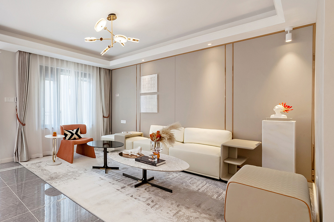 首发 | 万科白鹭郡复式样板间：时尚栖居 质感适意-17