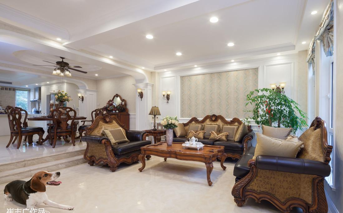 镇江别墅美式风设计,打造温馨浪漫生活空间-10