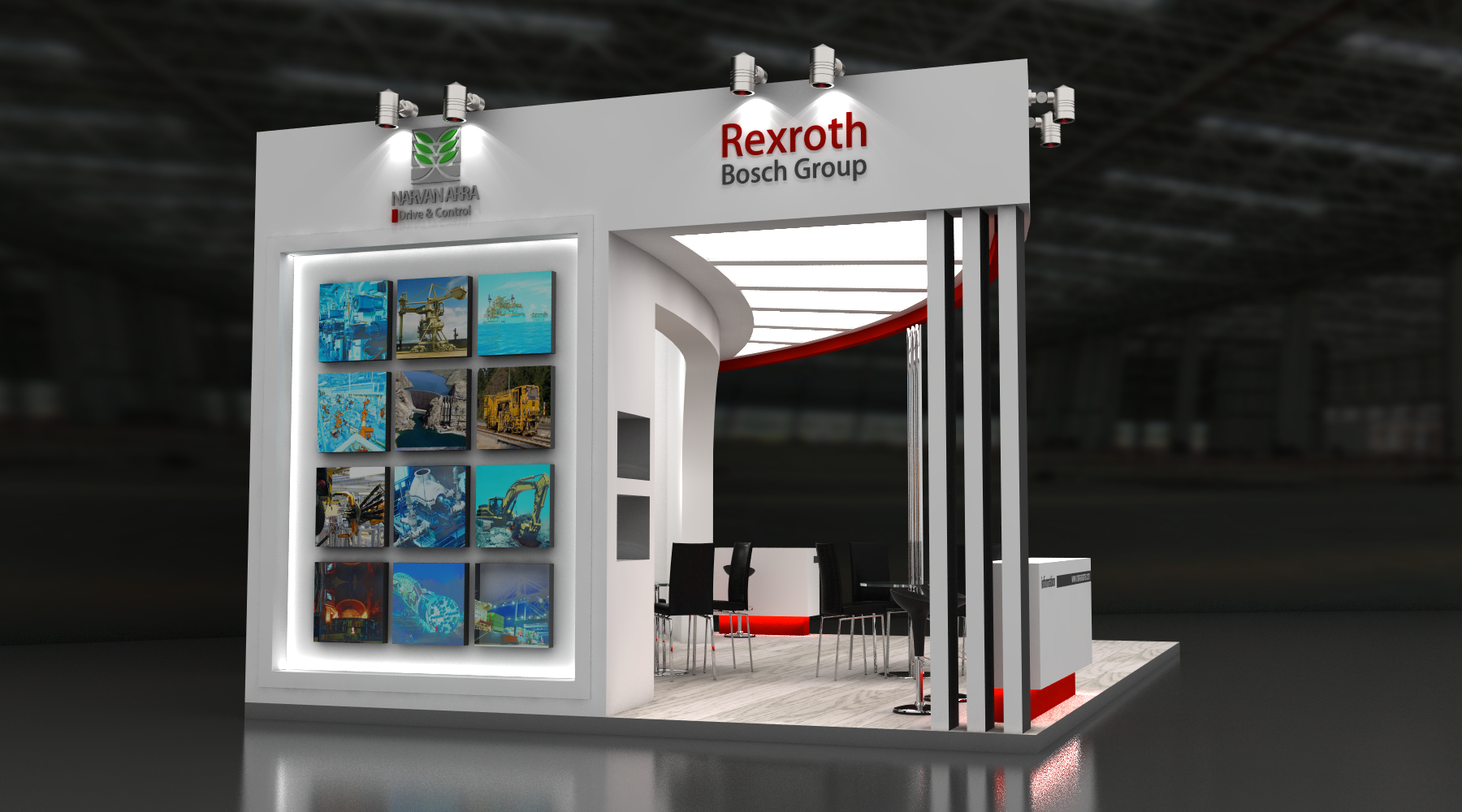 re·roth（bosch group）展览展台设计丨伊朗德黑兰-7