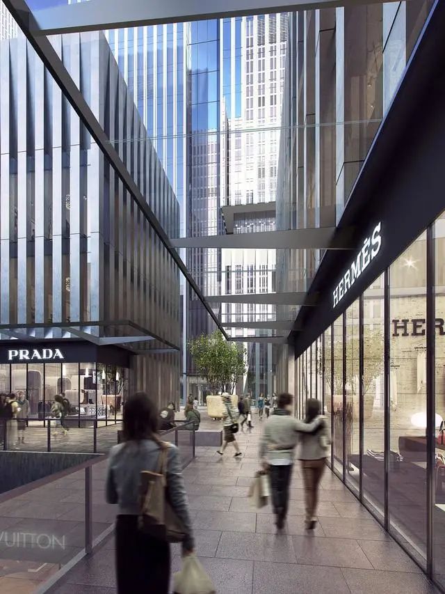 南京金融城二期打造 417 米新地标,绿色峡谷景观成焦点-28