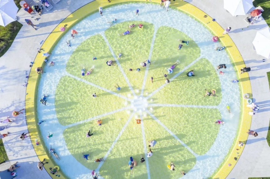 InstinctFabrication本色营造丨阿那亚柠檬泳池 景观设计 丨中国秦皇岛-3