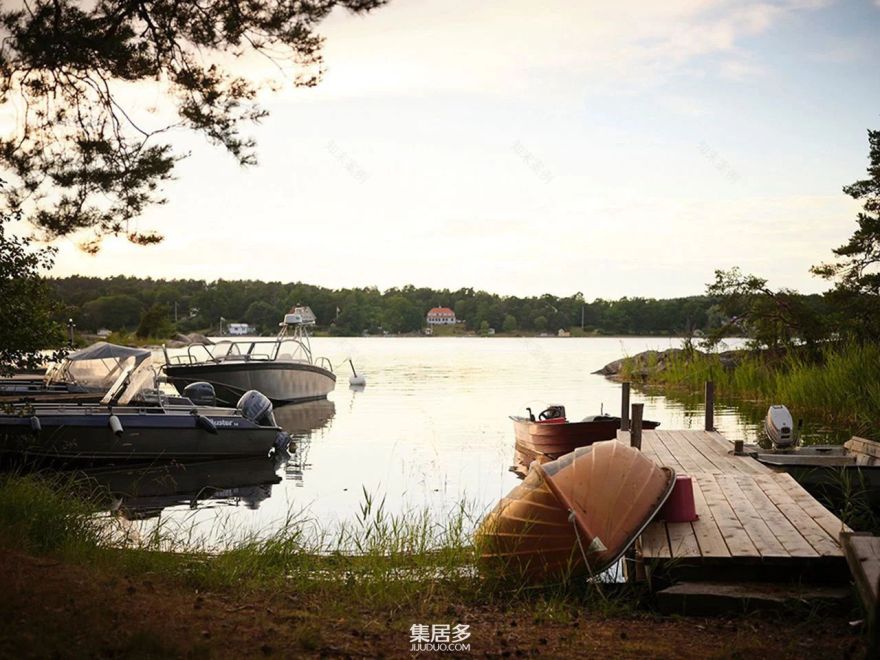 瑞典湖畔小屋丨瑞典斯德哥尔摩-9