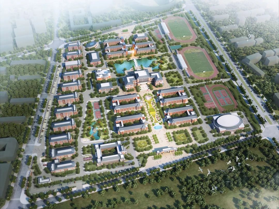 华墨项目 | 一中校园设计,融合楚汉与江南风格-16