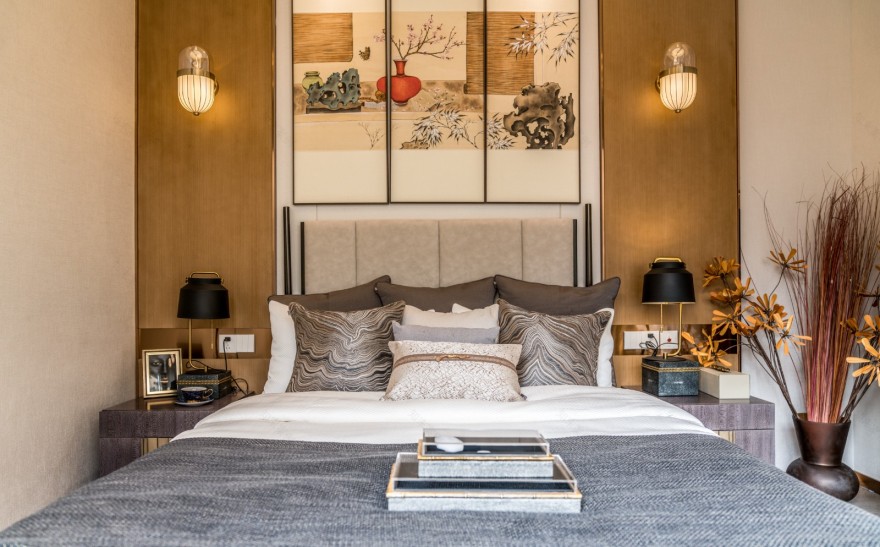 现代中式宅院的居住空间-17