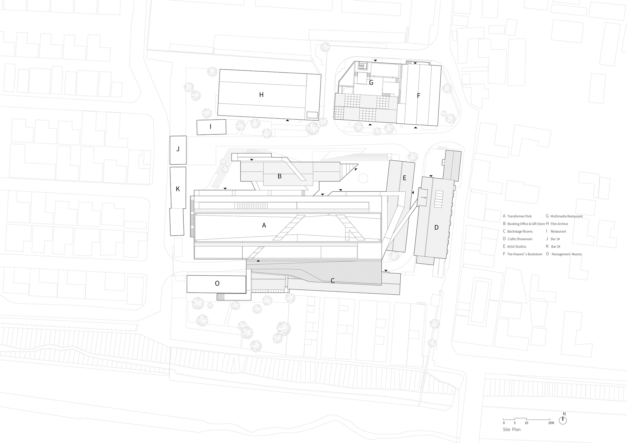 Dali Transformer Factory Theatrical District丨Atelier Alter Architects-86