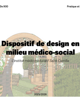 Projet design d'espace en IME