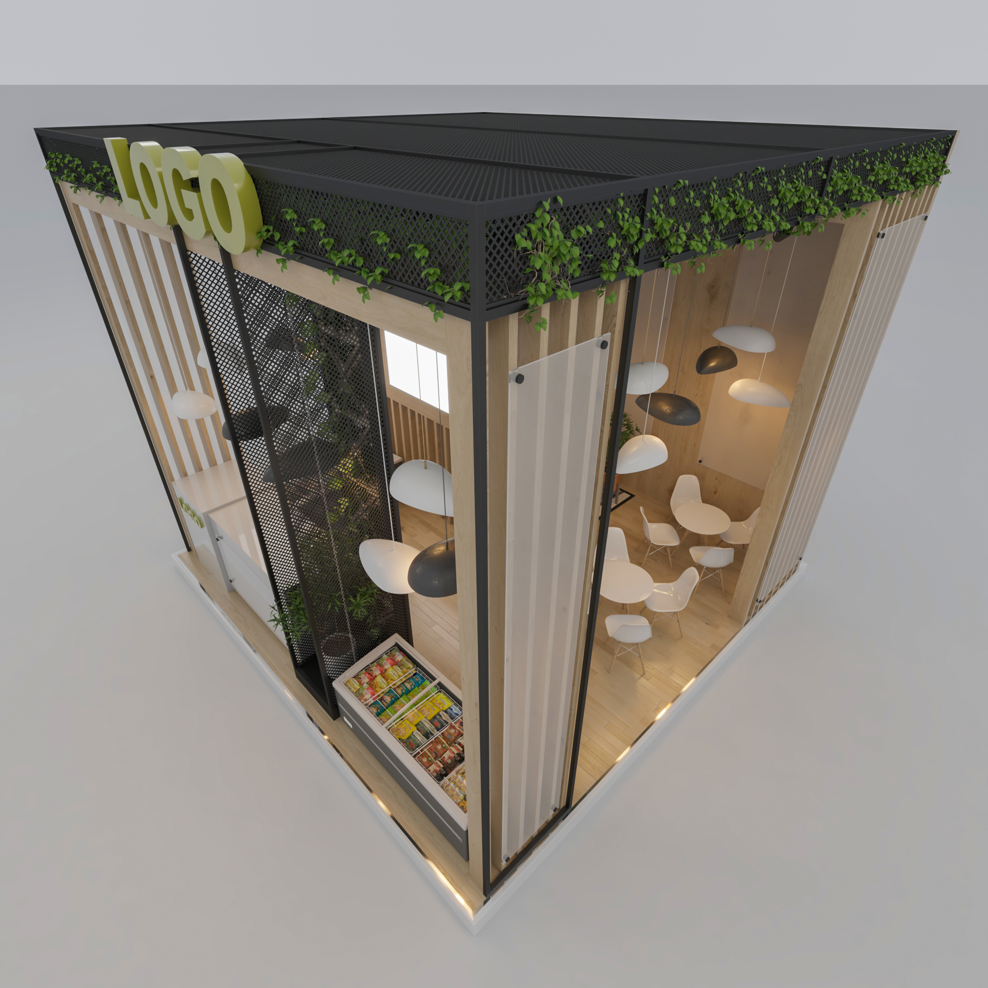 Frozen Food Booth Design-11