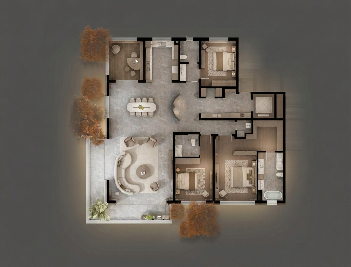 北京中海·丰和叁號院262㎡样板间丨中国北京丨赛拉维设计CLV.DESIGN-70